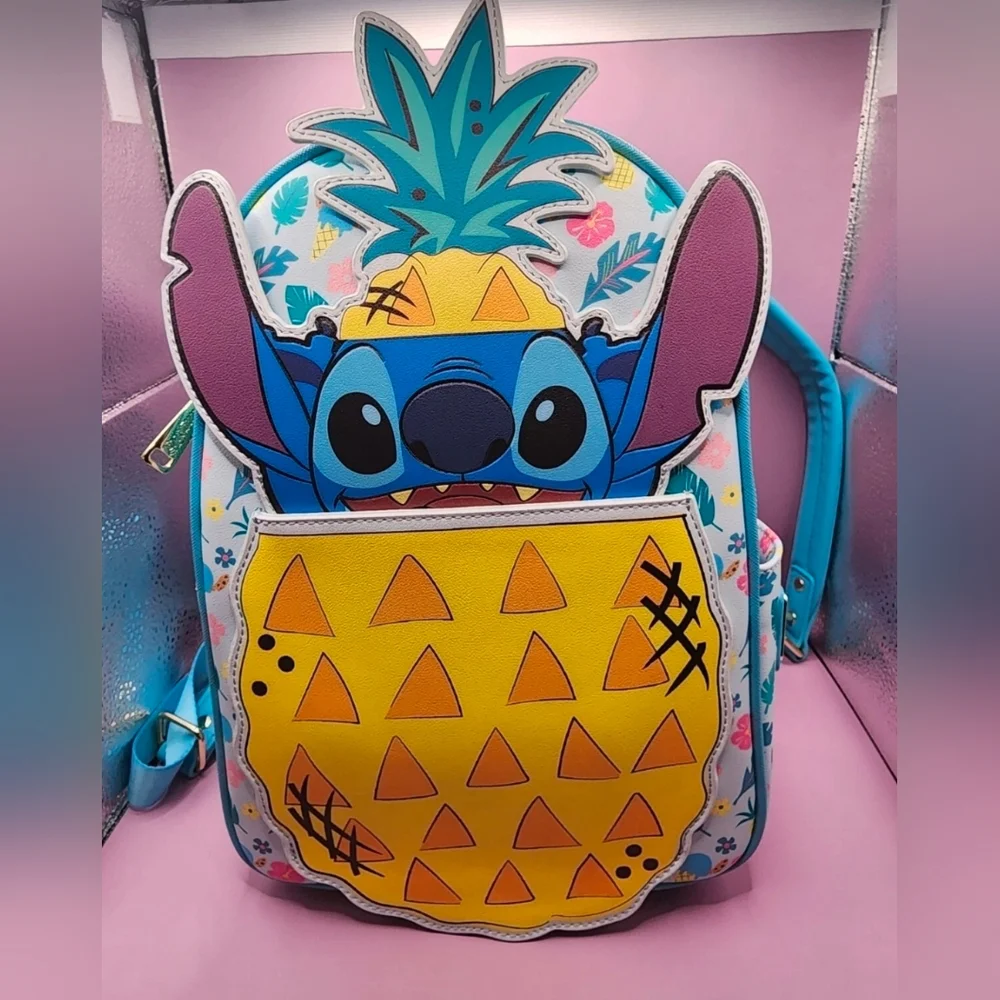 Loungefly Pineapple Stitch Mini Backpack Exclusive Drop